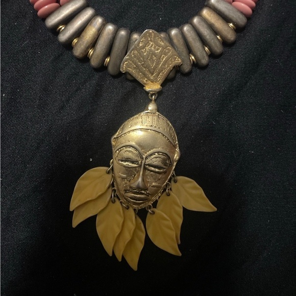 Dominique Denaive Mask Necklace - Picture 3 of 4